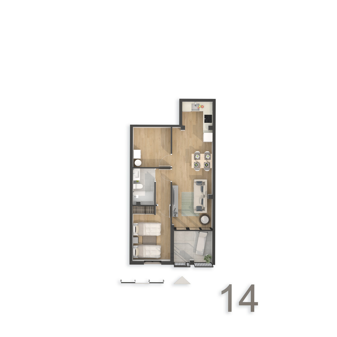 Esta es tu oportunidad de conseguir tu primera vivienda completamente a estrenar. Con excelentes calidades y muy actuale