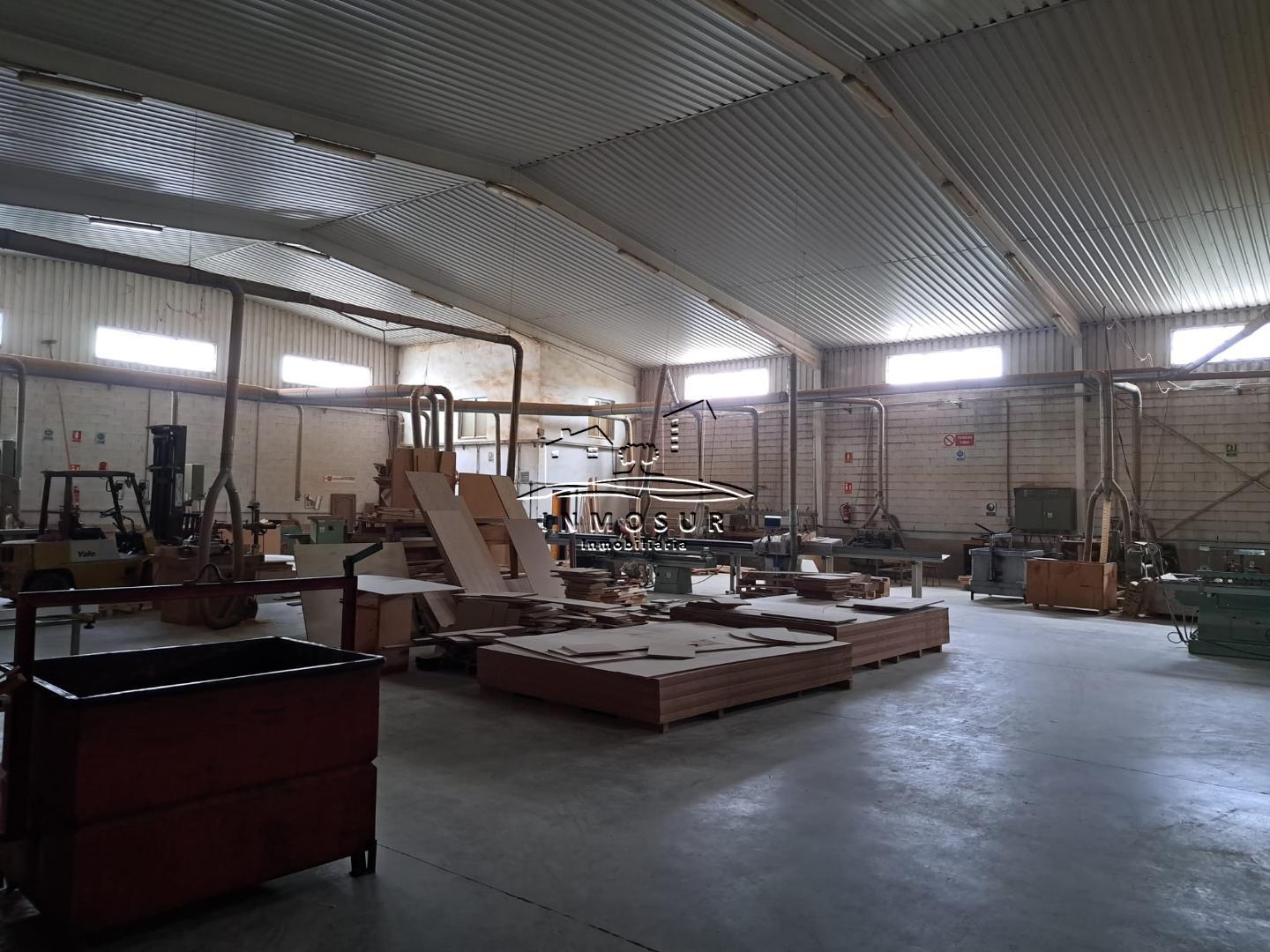 Nave en zona Cerro Gordo. Cuenta con una superficie de 2900 m2., distribuidos en una planta baja de 2000 m2. y un sótano